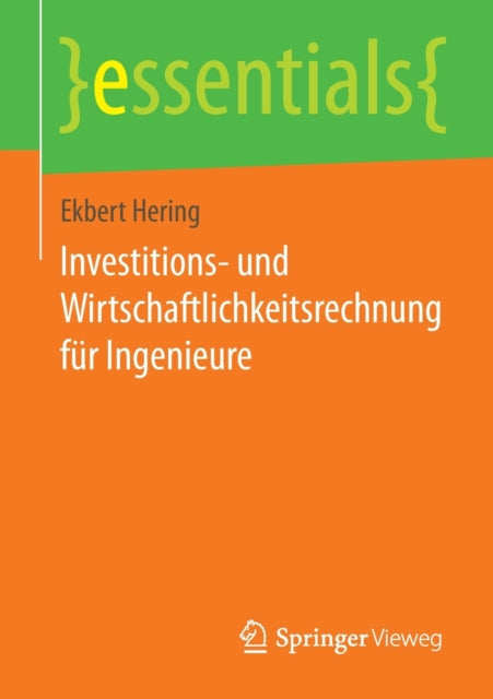 Investitions- Und Wirtschaftlichkeitsrechnung Für