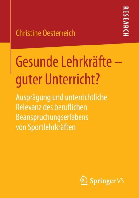 Gesunde Lehrkräfte - guter Unterricht?: