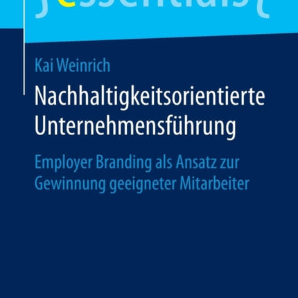 Nachhaltigkeitsorientierte Unternehmensführung: