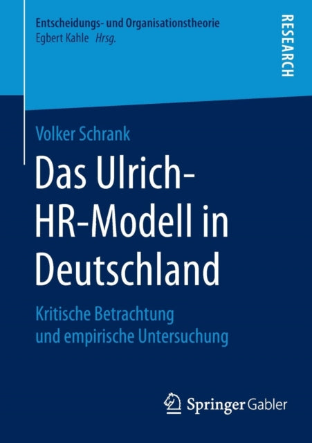 Das Ulrich-HR-Modell in Deutschland: Kritische