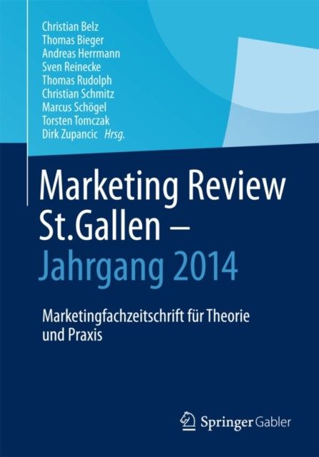Marketing Review St. Gallen - Jahrgang 2014: