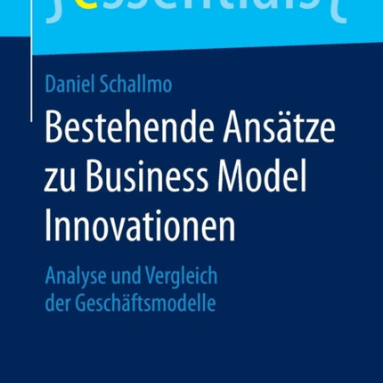Bestehende Ansätze zu Business Model