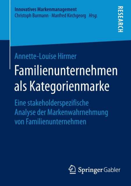 Familienunternehmen als Kategorienmarke: Eine