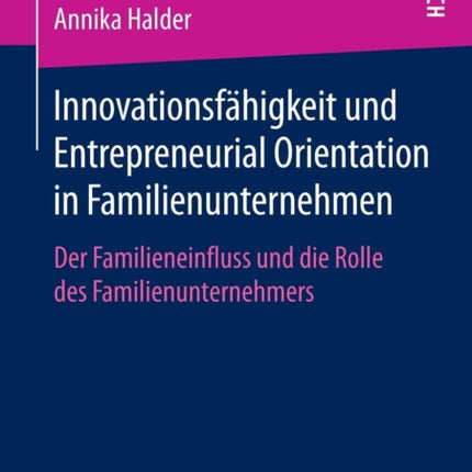 Innovationsfähigkeit und Entrepreneurial