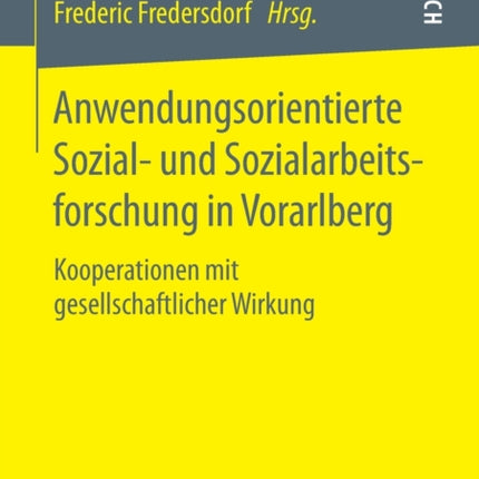 Anwendungsorientierte Sozial- und