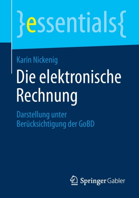 Die elektronische Rechnung: Darstellung unter