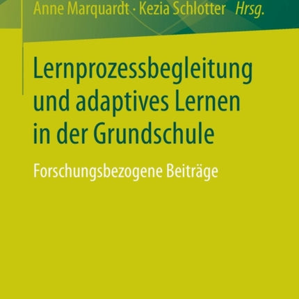 Lernprozessbegleitung und adaptives Lernen in der