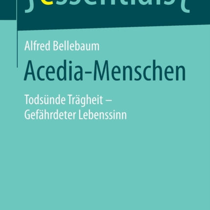 Acedia-Menschen: Todsünde Trägheit – Gefährdeter