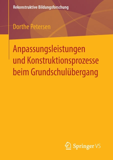 Anpassungsleistungen und Konstruktionsprozesse