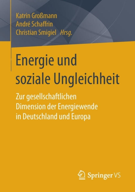 Energie und soziale Ungleichheit: Zur