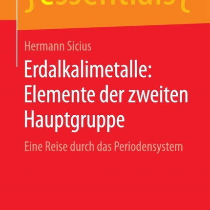 Erdalkalimetalle: Elemente der zweiten