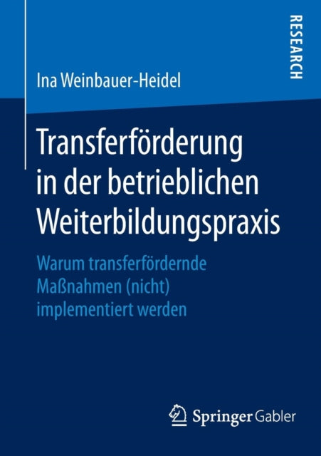 Transferförderung in der betrieblichen