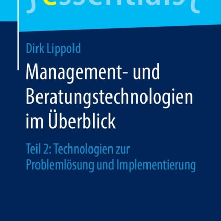 Management- und Beratungstechnologien im
