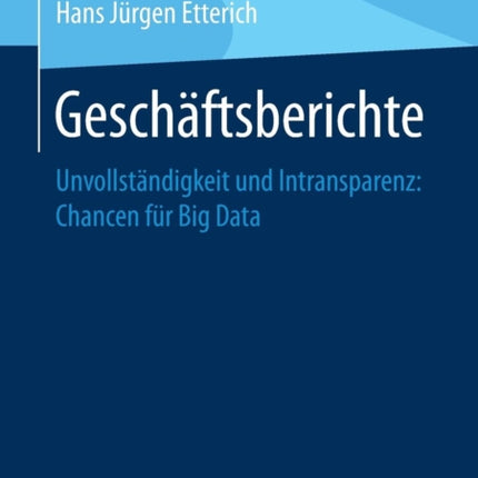 Geschäftsberichte: Unvollständigkeit und