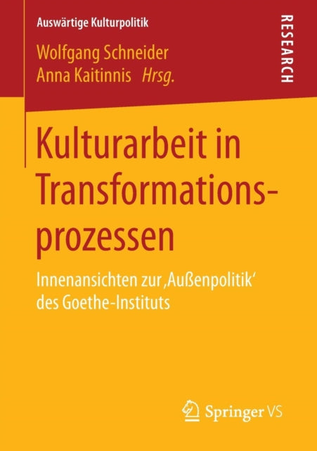Kulturarbeit in Transformationsprozessen: