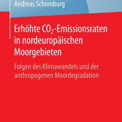 Erhöhte CO2-Emissionsraten in nordeuropäischen