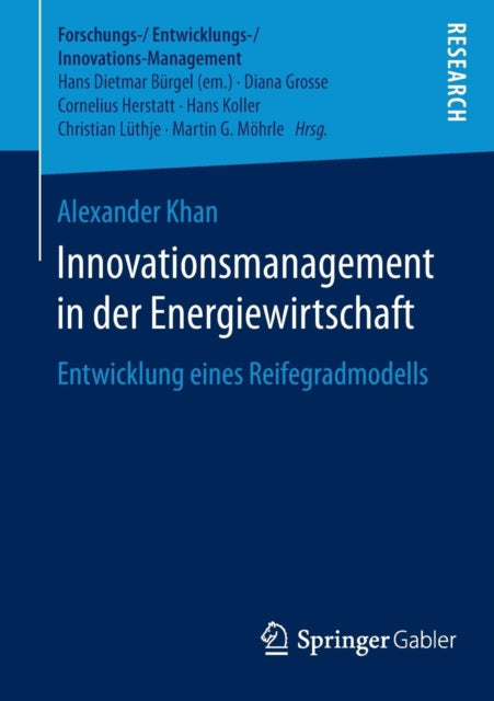 Innovationsmanagement in der Energiewirtschaft: