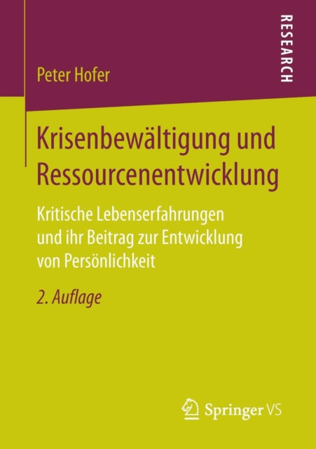 Krisenbewältigung und Ressourcenentwicklung:
