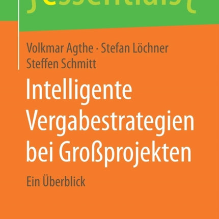 Intelligente Vergabestrategien bei Großprojekten: