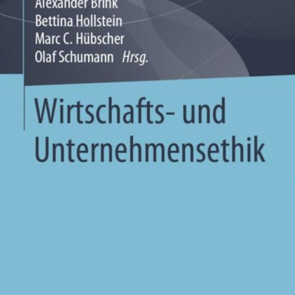 Wirtschafts- und Unternehmensethik