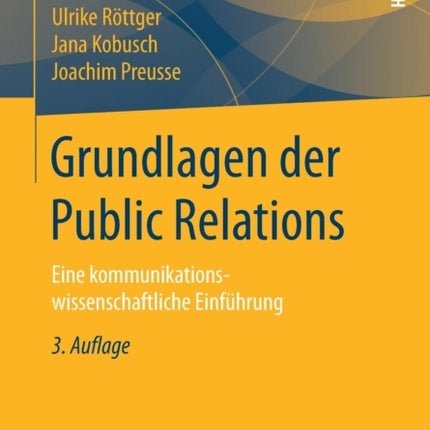 Grundlagen der Public Relations: Eine