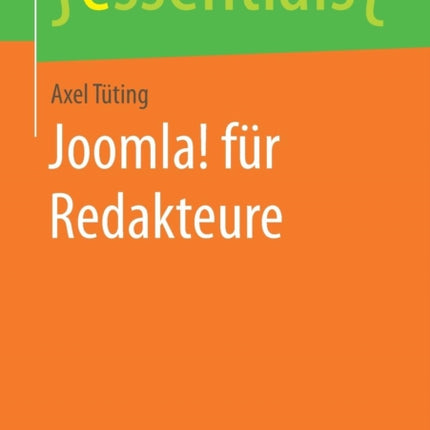 Joomla! für Redakteure