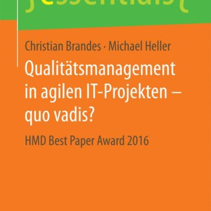 Qualitätsmanagement in agilen IT-Projekten – quo