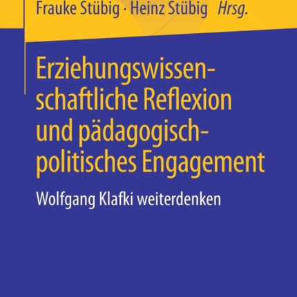 Erziehungswissenschaftliche Reflexion und