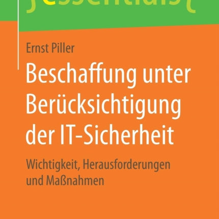 Beschaffung unter Berücksichtigung der