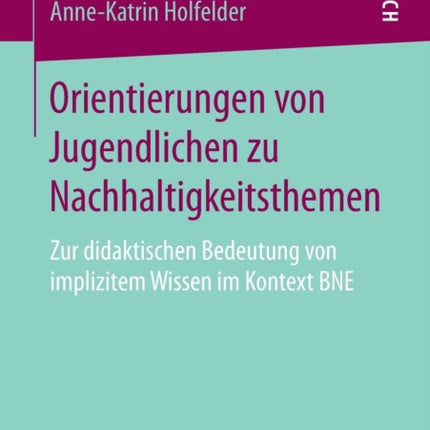 Orientierungen von Jugendlichen zu