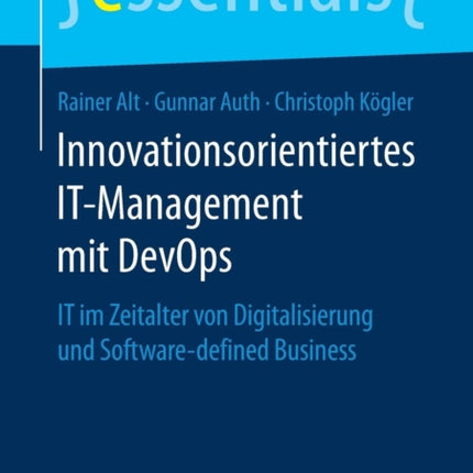 Innovationsorientiertes IT-Management mit DevOps: