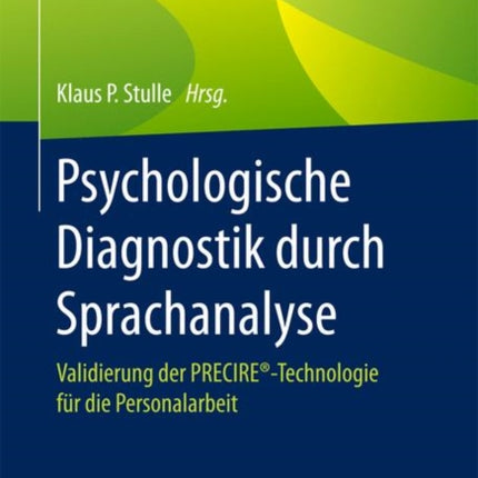 Psychologische Diagnostik durch Sprachanalyse: