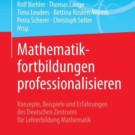 Mathematikfortbildungen professionalisieren: