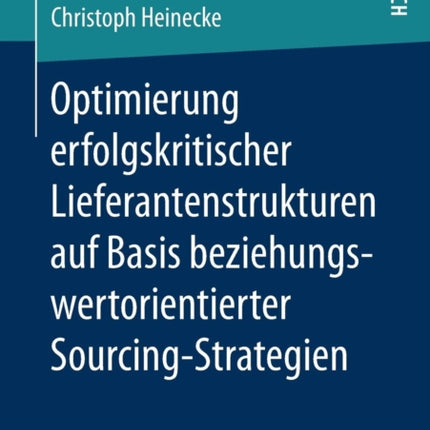 Optimierung erfolgskritischer