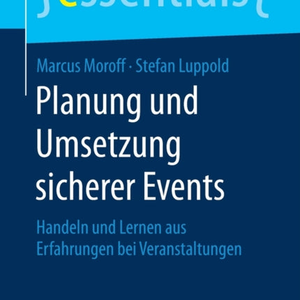 Planung und Umsetzung sicherer Events: Handeln