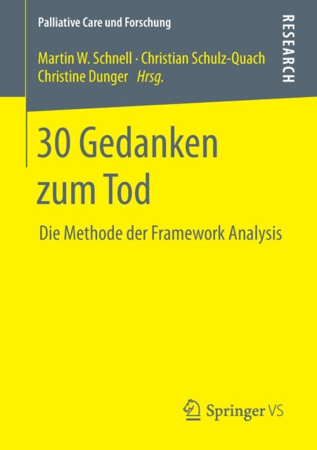 30 Gedanken zum Tod: Die Methode der Framework