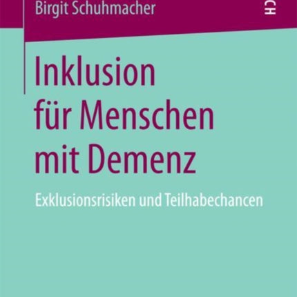Inklusion für Menschen mit Demenz: