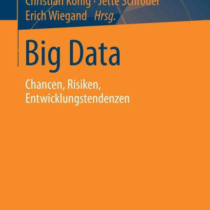 Big Data: Chancen, Risiken, Entwicklungstendenzen
