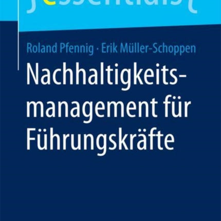Nachhaltigkeitsmanagement für Führungskräfte