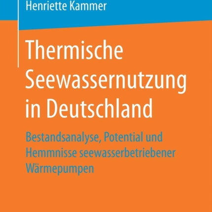 Thermische Seewassernutzung in Deutschland:
