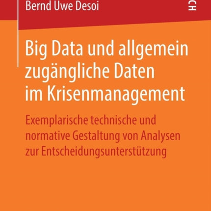 Big Data und allgemein zugängliche Daten im
