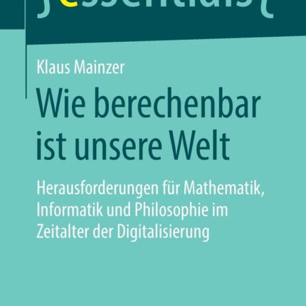 Wie Berechenbar Ist Unsere Welt: