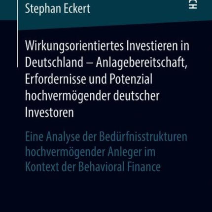 Wirkungsorientiertes Investieren in Deutschland –