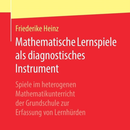 Mathematische Lernspiele als diagnostisches