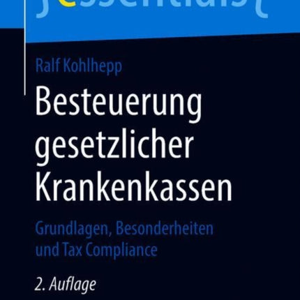 Besteuerung gesetzlicher Krankenkassen: