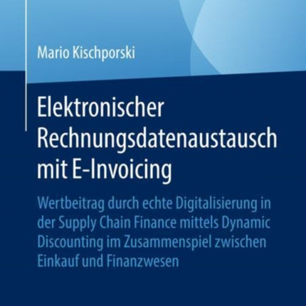 Elektronischer Rechnungsdatenaustausch mit
