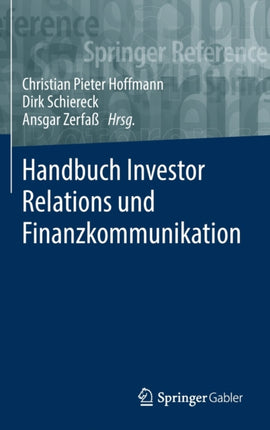 Handbuch Investor Relations und Finanzkommunikation