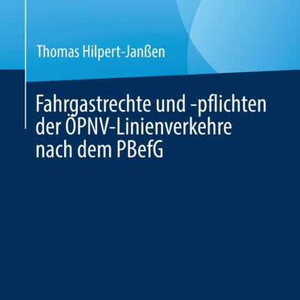 Fahrgastrechte und -pflichten der