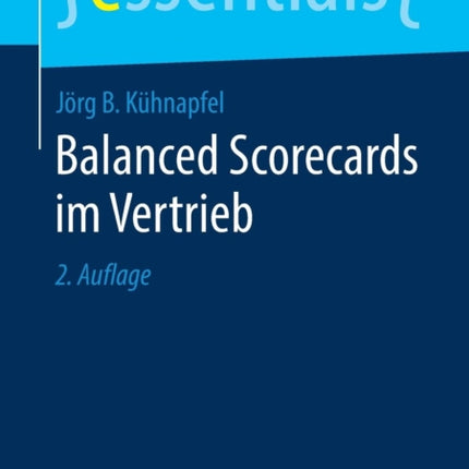 Balanced Scorecards Im Vertrieb