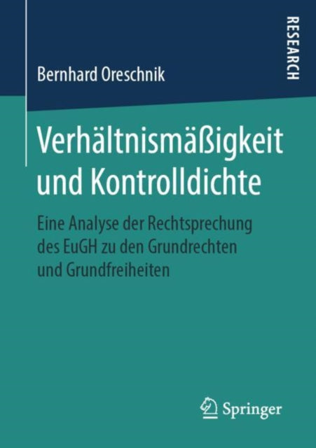 Verhältnismäßigkeit und Kontrolldichte: Eine